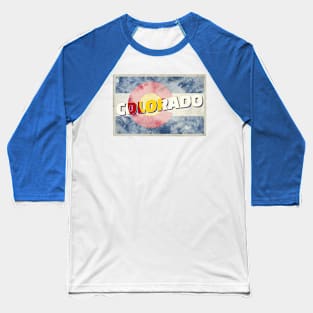 Colorado vintage style retro souvenir Baseball T-Shirt